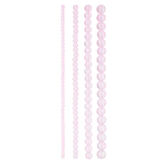 12 Pack: Matte Glass Round Beads by Bead Landing